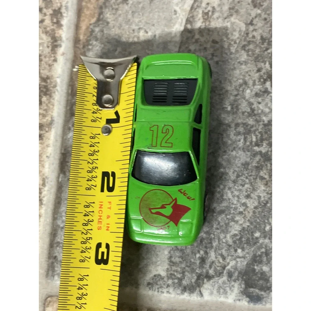 Green Race Car Toy Model Number 12 with Fox Logo‎